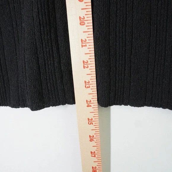 Vintage Bradley Ribbed‎ Knit Cardigan Sweater Women's Short Sleeve Buttons - Picture 8 of 8